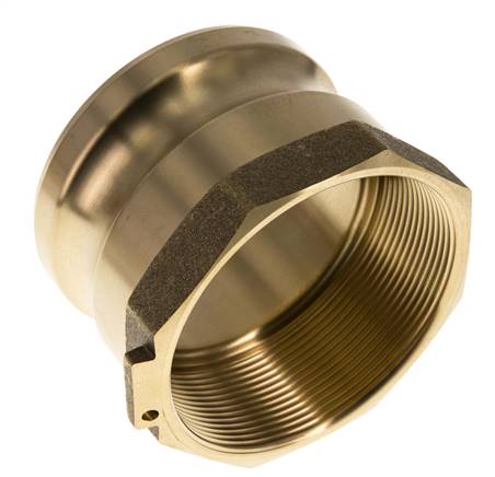Camlock DN 75 (3'') Messing-Kupplung Rp 3'' Innengewinde Typ A MIL-C-27487