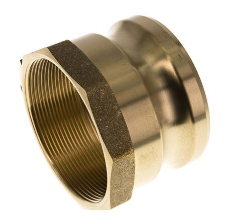 Camlock DN 75 (3'') Messing-Kupplung Rp 3'' Innengewinde Typ A MIL-C-27487