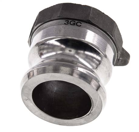 Camlock DN 40 (1 1/2'') Aluminium-Kupplung Rp 1 1/2'' Innengewinde Typ A MIL-C-27487