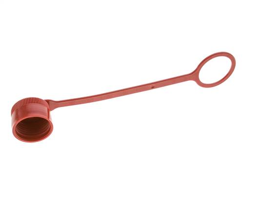 17.4 mm Kunststoff-Staubschutzkappe für Kupplungsdose mit Kette