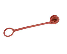 M 32 x 3 Kunststoff-Staubschutzkappe für Kupplungsstecker mit Kette