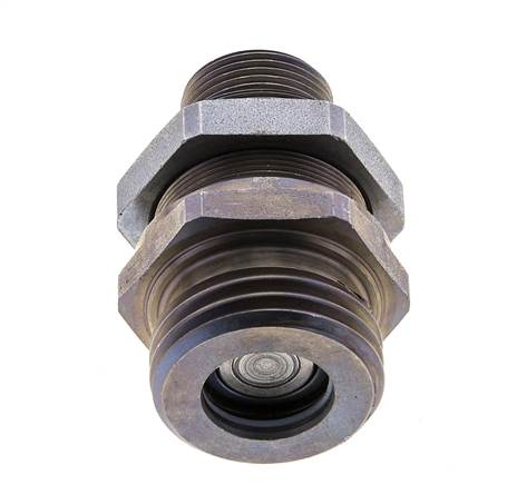Stahl-Hydraulikkupplung Muffe 15 mm L Schneidring ISO 14540/8434-1 D M32 x 3