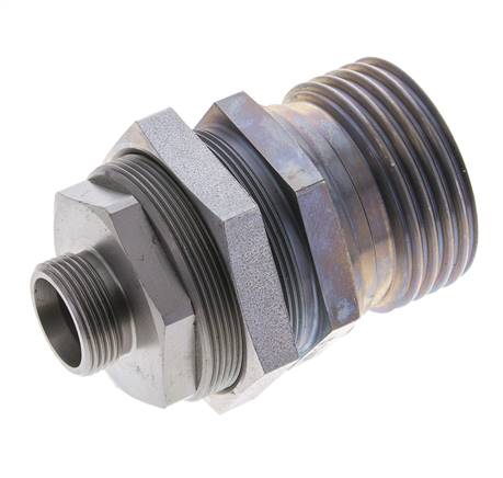 Stahl-Hydraulikkupplung Muffe 18 mm L Schneidring ISO 14540/8434-1 D M54 x 4