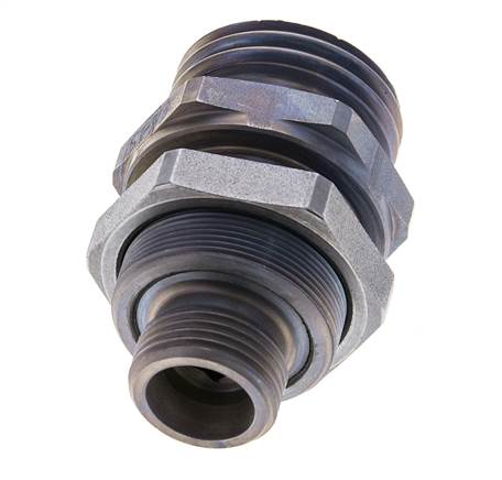 Stahl-Hydraulikkupplung Muffe 12 mm S Schneidring ISO 14540/8434-1 D M32 x 3