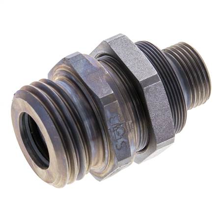 Stahl-Hydraulikkupplung Muffe 12 mm S Schneidring ISO 14540/8434-1 D M32 x 3
