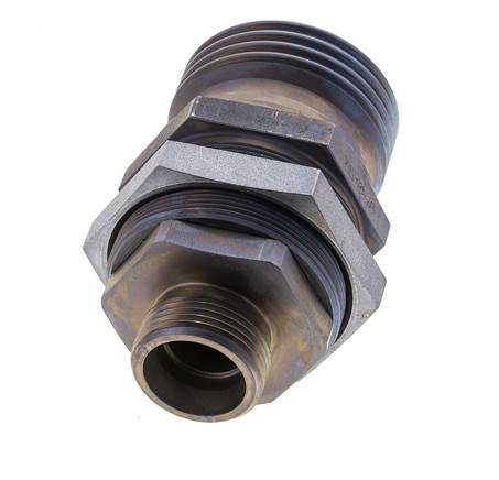 Stahl-Hydraulikkupplung Muffe 20 mm S Schneidring ISO 14540/8434-1 D M54 x 4