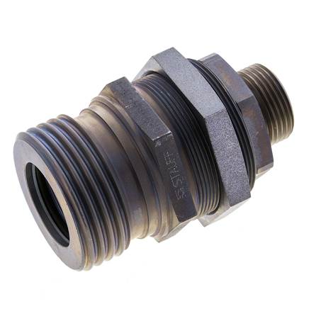 Stahl-Hydraulikkupplung Muffe 20 mm S Schneidring ISO 14540/8434-1 D M54 x 4