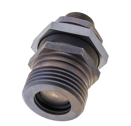 Stahl-Hydraulikkupplung Muffe 20 mm S Schneidring ISO 14540/8434-1 D M54 x 4