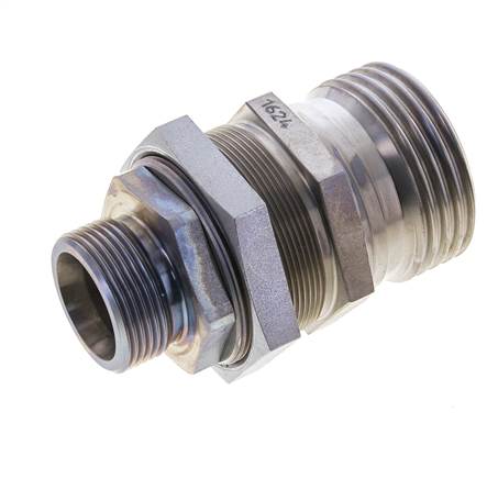 Stahl-Hydraulikkupplung Muffe 25 mm S Schneidring ISO 14540/8434-1 D M54 x 4