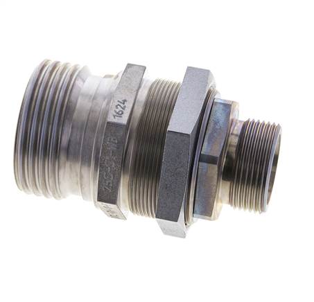 Stahl-Hydraulikkupplung Muffe 25 mm S Schneidring ISO 14540/8434-1 D M54 x 4