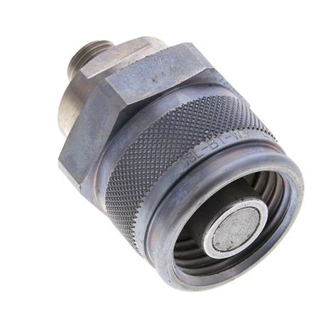 Stahl-Hydraulik-Kupplungsstecker 8 mm L Schneidring ISO 14540/8434-1 D M32 x 3