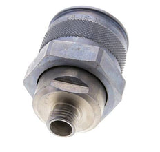 Stahl-Hydraulik-Kupplungsstecker 8 mm L Schneidring ISO 14540/8434-1 D M32 x 3