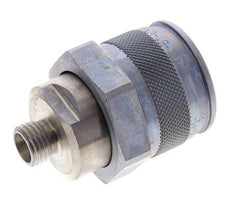 Stahl-Hydraulik-Kupplungsstecker 8 mm L Schneidring ISO 14540/8434-1 D M32 x 3