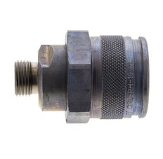 Stahl-Hydraulik-Kupplungsstecker 12 mm L Schneidring ISO 14540/8434-1 D M32 x 3