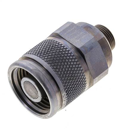 Stahl-Hydraulik-Kupplungsstecker 15 mm L Schneidring ISO 14540/8434-1 D M36 x 3