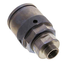 Stahl-Hydraulik-Kupplungsstecker 18 mm L Schneidring ISO 14540/8434-1 D M54 x 4