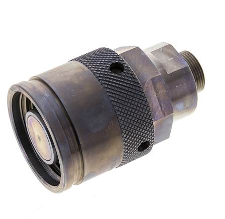 Stahl-Hydraulik-Kupplungsstecker 18 mm L Schneidring ISO 14540/8434-1 D M54 x 4