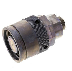 Stahl-Hydraulik-Kupplungsstecker 18 mm L Schneidring ISO 14540/8434-1 D M54 x 4