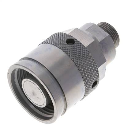 Stahl-Hydraulik-Kupplungsstecker 20 mm S Schneidring ISO 14540/8434-1 D M54 x 4