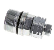 Stahl DN 20 Hydraulikkupplung Muffe 15 mm L Druckring ISO 14541/8434-1 D M42 x 2