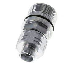Stahl DN 20 Hydraulikkupplung Muffe 15 mm L Druckring ISO 14541/8434-1 D M42 x 2