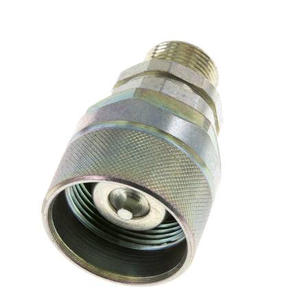 Stahl DN 12,5 Hydraulikkupplung Stopfen 14 mm S Kompressionsring ISO 14541/8434-1 D M36 x 2