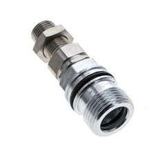 Stahl DN 10 Hydraulikkupplung Muffe 10 mm L Druckring Schott ISO 14541/8434-1 D M28 x 2