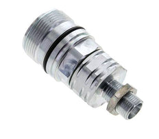 Stahl DN 20 Hydraulikkupplung Muffe 12 mm L Druckring Schottwand ISO 14541/8434-1 D M42 x 2