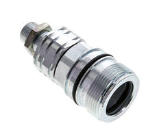 Stahl DN 20 Hydraulikkupplung Muffe 12 mm L Druckring Schottwand ISO 14541/8434-1 D M42 x 2
