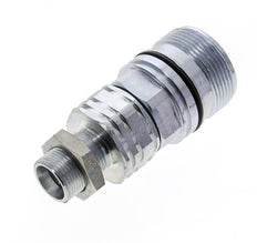 Stahl DN 20 Hydraulikkupplung Muffe 15 mm L Druckring Schott ISO 14541/8434-1 D M42 x 2