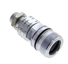Stahl DN 20 Hydraulikkupplung Muffe 15 mm L Druckring Schott ISO 14541/8434-1 D M42 x 2