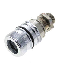 Stahl DN 12,5 Hydraulikkupplung Muffe 12 mm S Druckring Schottwand ISO 14541/8434-1 D M36 x 2