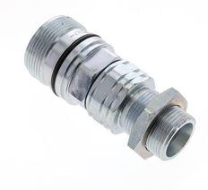 Stahl DN 20 Hydraulikkupplung Muffe 20 mm S Druckring Schottwand ISO 14541/8434-1 D M42 x 2