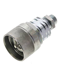 Stahl DN 20 Hydraulikkupplung Stopfen 12 mm L Druckring Schottwand ISO 14541/8434-1 D M42 x 2