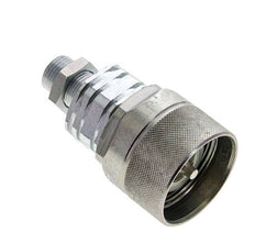 Stahl DN 20 Hydraulikkupplung Stopfen 12 mm L Druckring Schottwand ISO 14541/8434-1 D M42 x 2