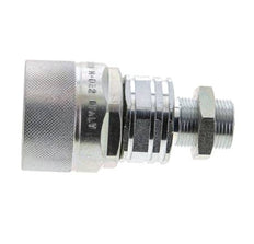 Stahl DN 20 Hydraulikkupplung Stopfen 15 mm L Druckring Schottwand ISO 14541/8434-1 D M42 x 2