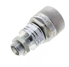 Stahl DN 20 Hydraulikkupplung Stopfen 15 mm L Druckring Schottwand ISO 14541/8434-1 D M42 x 2