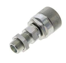 Stahl DN 10 Hydraulikkupplung Stopfen 10 mm S Druckring Schottwand ISO 14541/8434-1 D M28 x 2