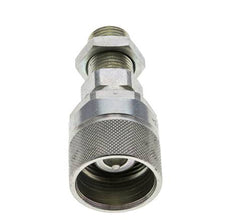 Stahl DN 10 Hydraulikkupplung Stopfen 10 mm S Druckring Schottwand ISO 14541/8434-1 D M28 x 2