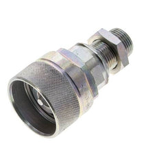 Stahl DN 12,5 Hydraulikkupplung Stopfen 12 mm S Druckring Schottwand ISO 14541/8434-1 D M36 x 2