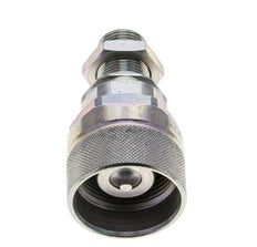 Stahl DN 12,5 Hydraulikkupplung Stopfen 12 mm S Druckring Schottwand ISO 14541/8434-1 D M36 x 2