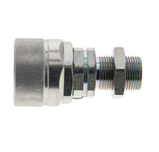 Stahl DN 12,5 Hydraulikkupplung Stopfen 14 mm S Druckring Schottwand ISO 14541/8434-1 D M36 x 2