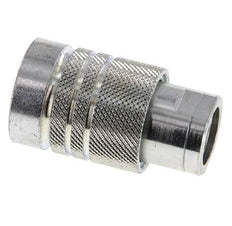 Stahl DN 10 Hydraulikkupplung Muffe 8 mm L Druckring ISO 7241-1 A/8434-1 D 16mm