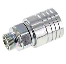 Stahl DN 25 Hydraulikkupplung Muffe 20 mm S Druckring ISO 7241-1 A/8434-1 D 34,3mm