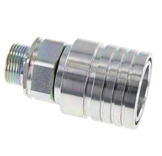Stahl DN 25 Hydraulikkupplung Muffe 20 mm S Druckring ISO 7241-1 A/8434-1 D 34,3mm