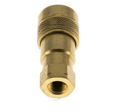 Messing DN 5 Hydraulikkupplung Muffe 1/8 Zoll NPT-Innengewinde ISO 7241-1 B D 10,9mm