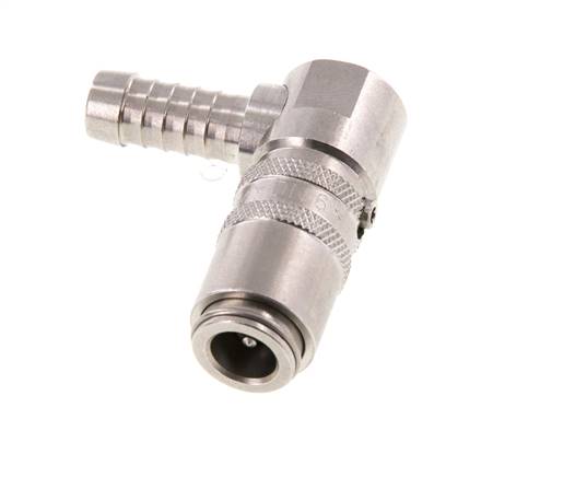 6x4mm & G1/8'' PVDF Druckverschraubung mit Innengewinde 10 bar
