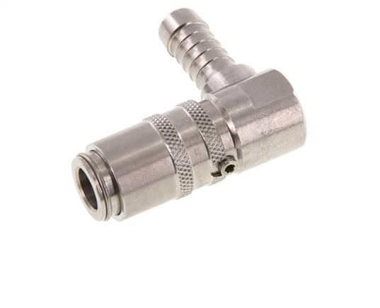 6x4mm & G1/8'' PVDF Druckverschraubung mit Innengewinde 10 bar