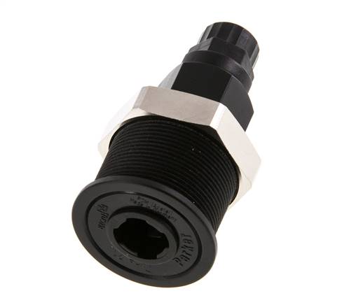 POM DN 5 Kupplungsmuffe 4x6 mm Überwurfmutter abziehbar