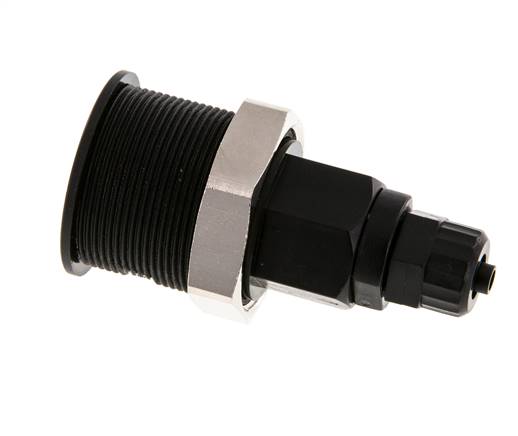 POM DN 5 Kupplungsmuffe 4x6 mm Überwurfmutter abziehbar